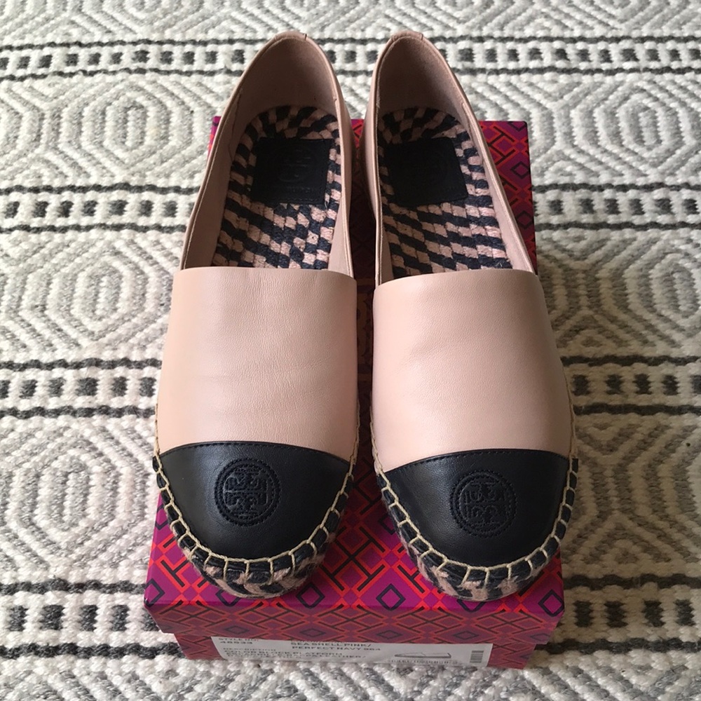 ⭐️ SOLD ⭐️ Tory Burch Colorblock Espadrille Shoes - Picture 2 of 8